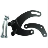 Borgeson Universal Power Steering Pump Brackets 802400 Brackets, Driver Side, Upper and Lower, Steel, Natural, Kit thumbnail 1
