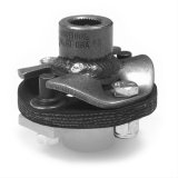 Borgeson Universal Rag Joints 990014 Steering Coupler, 3/4 in. 36-spline, One Side Only, Includes Joint Disc, Steel, Natural, each thumbnail 1