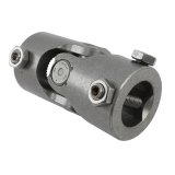 Borgeson Universal Steering U-Joints 114352 Joint, Stainless Steel, Natural, 1 in. 48-Spline, 1 in. DD, Each thumbnail 1