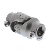 Borgeson Universal Steering U-Joints 114909 Joint, Stainless Steel, Natural, 3/4 in. DD, 9/16 in. 26-Spline, Each thumbnail 1