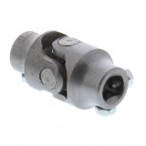 Borgeson Universal Steering U-Joints 014937 U-Joint, Standard Style, Steel, Natural, 3/4 in. DD, 3/4 in. 48-spline, Each thumbnail 1
