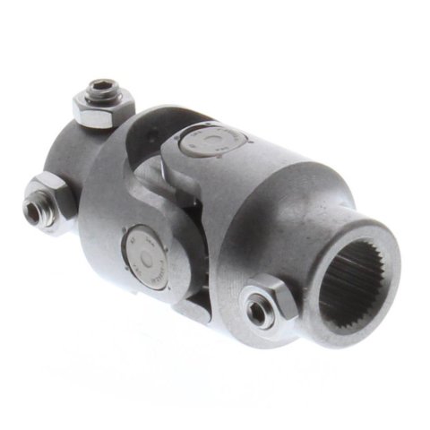 Borgeson Universal Steering U-Joints 113449 Joint, Stainless Steel, Natural, 3/4 in. 36-Spline, 3/4 in. DD, Each thumbnail 1