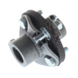 Borgeson Universal Rag Joints 054043 Steering Coupler, Joint, 13/16 in. 36-Spline, 1 in. 48-Spline, Steel, Natural, Each thumbnail 1