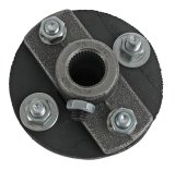 Borgeson Universal Rag Joints 053443 Steering Coupler, Joint, 3/4 in.-36 Spline, 1 in.-48 Spline, Each thumbnail 1