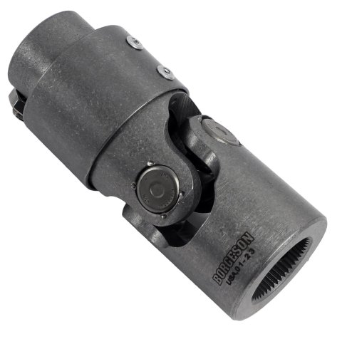 Borgeson Universal Steering U-Joints 154943 Joint, Stainless Steel, Natural, 3/4 in. DD, 1 in. 48-Spline, Each