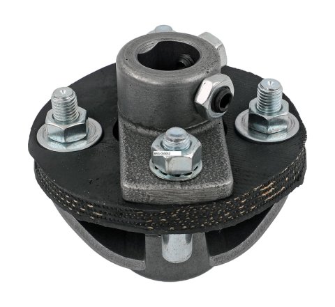 Borgeson Universal Steering Shaft Couplers 055052 Rag Joint, Steel, 18mm DD, 1 in. DD, Each thumbnail 3