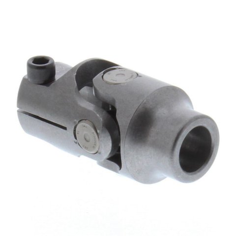 Borgeson Universal Steering U-Joints 015564 U-Joint, Standard Style, Steel, Natural, 3/4 in. Mustang V, 3/4 in. without Splines, Each