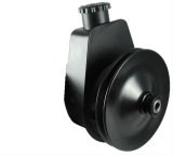 Borgeson Universal Self-Contained Saginaw GM Power Steering Pumps 800329 Pump, P Series, Reservoir, Black, Each thumbnail 1
