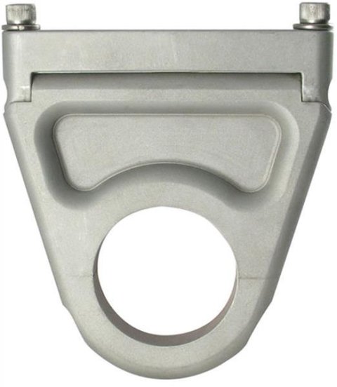 Borgeson Universal Steering Column Mounts 914206 Drop, Recessed Style, 2" X 6" Drop, Paintable Aluminum
