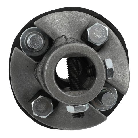 Borgeson Universal Rag Joints 053452 Steering Coupler, Joint, 3/4 in. 36-Spline, 1 in. DD, Steel, Natural, Each thumbnail 1