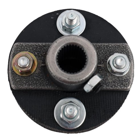Borgeson Universal Rag Joints 053143 Steering Coupler, Joint, 3/4 in. 30-Spline, 1 in. 48-Spline, Steel, Natural, Each