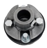 Borgeson Universal Rag Joints 053143 Steering Coupler, Joint, 3/4 in. 30-Spline, 1 in. 48-Spline, Steel, Natural, Each thumbnail 3