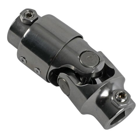 Borgeson Universal Steering U-Joints 163449 Joint, Stainless Steel, Polished, 3/4 in. 36-Spline, 3/4 in. DD, Each