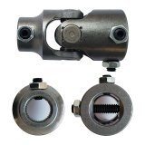 Borgeson Universal Steering U-Joints 013452 Joint, Steel, 3/4 in. 36-Spline, 1 in. DD, Each thumbnail 1