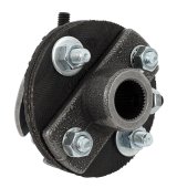 Borgeson Universal Rag Joints 054052 Steering Coupler, Joint, 13/16 in. 36-Spline, 1 in. DD, Steel, Natural, Each thumbnail 2