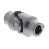 Borgeson Universal Steering U-Joints 013164 Joint, Steel, 3/4 in. 30-Spline, 3/4 in. Smooth Bore, Each thumbnail 1