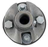 Borgeson Universal Rag Joints 055034 Steering Coupler, Joint, 18mm DD, 3/4 in. 36-Spline, Steel, Natural, Each thumbnail 2