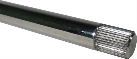 Borgeson Universal Steering Shafts 429284 Shaft, 3/4-36 Splined, Polished Stainless, 15.5" Long, 7/8 Spline Length