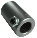 Borgeson Universal Steering Shaft Couplers 310900 Coupler, Steel, 9/16 in. 26-Spline, 3/4 in. Smooth Bore, Each thumbnail 2