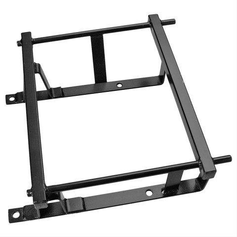 Procar Seat Adapter Brackets 81343 Brackets, Passenger Side, Steel, Black, Dodge, Plymouth, Each thumbnail 1