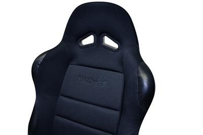 Procar Sportsman Racing Black Velour Seat 80-1606-61L Seat, Series 1606, Lever Reclining, Driver Side, Velour, Black, Each thumbnail 3