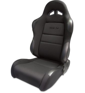 Procar Sportsman Racing Black Velour Seat 80-1606-61L Seat, Series 1606, Lever Reclining, Driver Side, Velour, Black, Each thumbnail 4