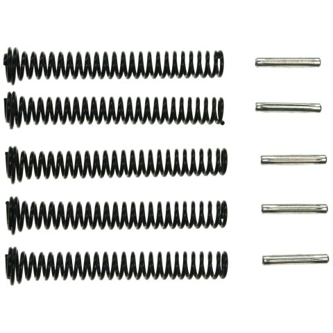 Melling High-Pressure Oil Pump Springs 77060 Springs, 60 psi, Steel, Blue, Pins, Chevy, Big Block, Kit thumbnail 1