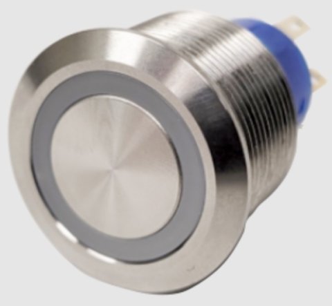 ididit Push to Start Ignition Systems 2600680100 Keyless System, To Start, 22mm metal Button, Kit thumbnail 2
