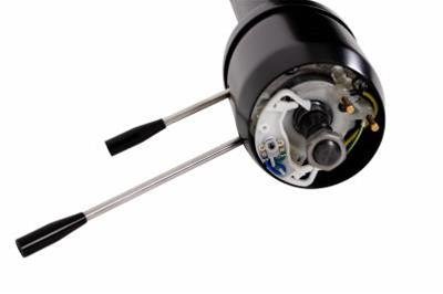 ididit Retrofit Floor Shift Steering Columns for 1965-1966 MUSTANG - 1120644051 Column, Tilt, Steel, Black Powdercoat, Ford, with Rack and Pinion, Each thumbnail 2