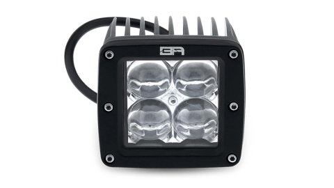 Body Armor 4x4 3 Series LED Cube Lights 30041 Light Bar, CUBE LIGHT FLOOD PAIR WITH WIRE HARNESS thumbnail 2