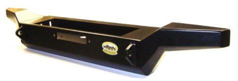 M.O.R.E. RockProof Off-Road Bumpers JFBHC100PC Bumper, Off-Road, High Clearance, Steel, Black Powdercoated, Jeep, Front, Each thumbnail 3