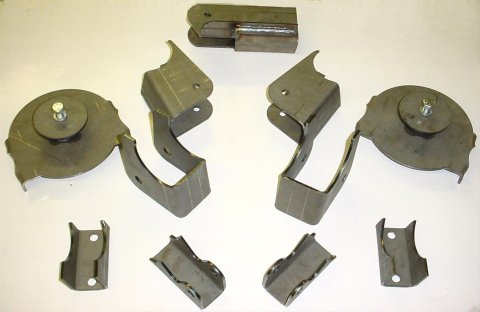 M.O.R.E. Axle Swap Kits 98700 Kit, Rear, Jeep with Ford 8.8 in., Kit thumbnail 1