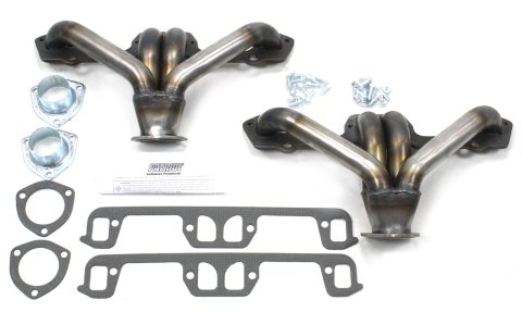 Patriot Tight Tuck Headers H8205 Headers, Tuck, Shorty, Steel, Natural, Street Rod with Chrysler, Small Block, Pair thumbnail 1