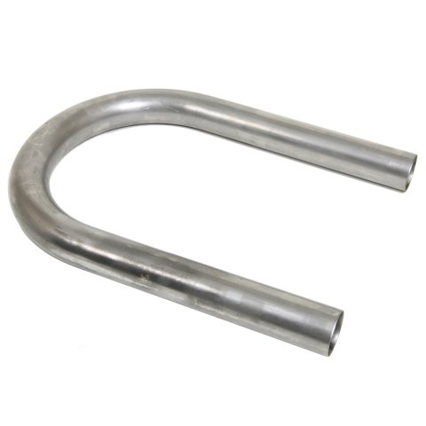 Patriot 180 Degree Bends 2 Inch Steel Exhaust Pipe H7040 Tubing, Degree, Mandrel U-Bend, in. Diameter, 6 in. Radius, 18-Gauge, Steel, Each thumbnail 1