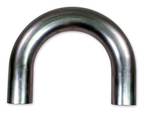 Patriot 180 Degree Bends 2.5 Inch 304 Stainless Steel Exhaust Pipe H6940 Pipe, U-Bend, Degree, Steel, Natural, 2.500 in. Diameter, 6.0 in. Bend Radius, Each thumbnail 1