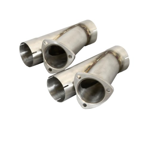 Patriot Electric 3 Inch Exhaust Cutouts PEC300K Cutouts, Electric, Aluminum, Stainless Steel, Bolt-On, in. Diameter, Y-Pipe, 304 Stainless Steel, Bolts and Gaskets, Pair thumbnail 1