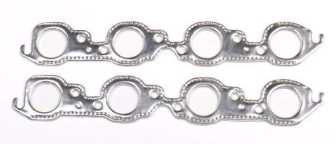 Patriot Seal-4-Good Header Gaskets 66019 Exhaust Gaskets, Header, Seal-4-Good, Aluminum, Round Port, Chevy, Big Block, Pair thumbnail 1