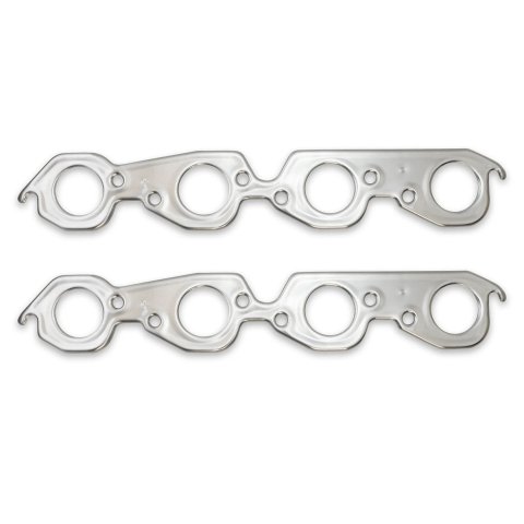 Patriot Seal-4-Good Header Gaskets 66019 Exhaust Gaskets, Header, Seal-4-Good, Aluminum, Round Port, Chevy, Big Block, Pair thumbnail 2