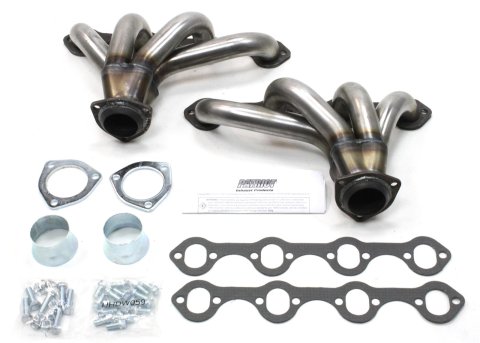 Patriot Tight Tuck Headers H8427 Headers, Tuck, Shorty, Steel, Natural, Street Rod with Ford, 221-302, 351W, Pair thumbnail 1