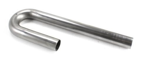 Patriot 180 Degree Bends 1.5 Inch Steel Exhaust Pipe H7013 Pipe, J-Bend, Degree, Steel, Natural, 1.500 in. Diameter, 2.00 in. Bend Radius, Each thumbnail 2