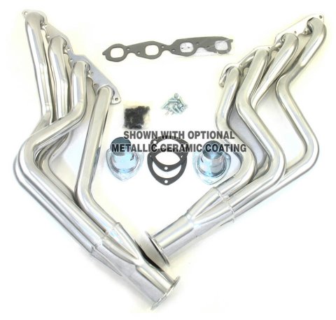 Patriot Full-Length Headers H8026 Headers, Long Tube, Steel, Natural, Chevy, Car, 396, 402, 427, 454, Pair thumbnail 4