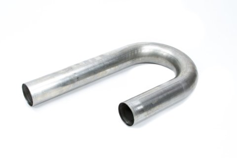 Patriot 180 Degree Bends 2.25 Inch 304 Stainless Steel Exhaust Pipe H6920 Pipe, J-Bend, Degree, Steel, Natural, 2.250 in. Diameter, 3.5 in. Bend Radius, Each thumbnail 3