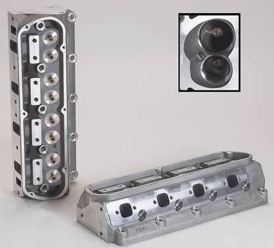 Dart Pro 1 Aluminum Cylinder Heads 13200010 Head, 1, Aluminum, Bare, 62cc Chamber, 195cc Intake Runner, Ford, 289, 302, 351W, Each