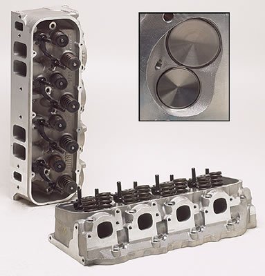 Dart Pro 1 Aluminum Cylinder Heads 19100112 Head, 1, Aluminum, Assembled, 121cc Chamber, 310cc Intake Runner, Chevy, Big Block, Each thumbnail 7