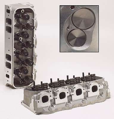 Dart Pro 1 Aluminum Cylinder Heads 19100112 Head, 1, Aluminum, Assembled, 121cc Chamber, 310cc Intake Runner, Chevy, Big Block, Each thumbnail 8