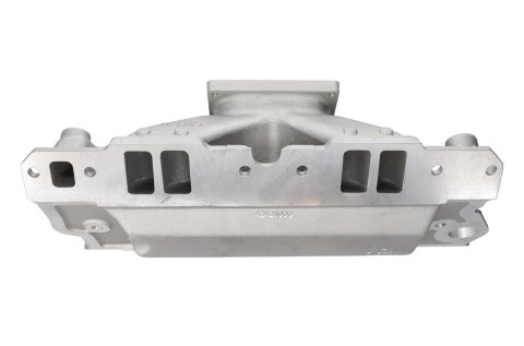 Dart Single Plane Intake Manifolds 42421000 Manifold, Plane, Aluminum, Natural, Dominator Flange, Chevy, Small Block, Each thumbnail 7