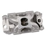 Dart Single Plane Intake Manifolds 41215000 Manifold, Plane, Aluminum, Natural, Square Bore, Chevy, Oval, Big Block, Tall Deck, Each thumbnail 1
