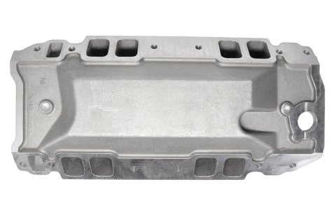 Dart Single Plane Intake Manifolds 41115000 Manifold, Plane, Aluminum, Natural, Square Bore Flange, Chevy, Rectangular Port, Tall Deck, Each thumbnail 5