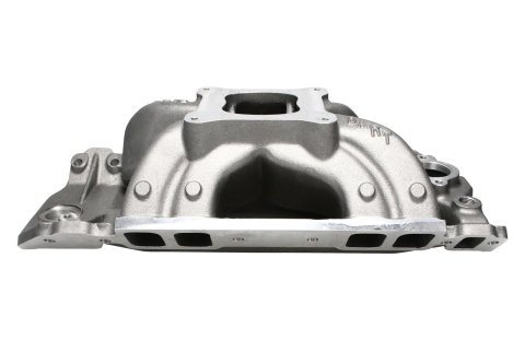 Dart Single Plane Intake Manifolds 41115000 Manifold, Plane, Aluminum, Natural, Square Bore Flange, Chevy, Rectangular Port, Tall Deck, Each thumbnail 7