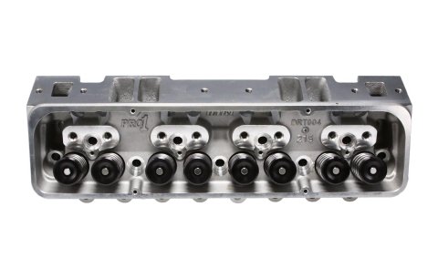 Dart Pro 1 Aluminum Cylinder Heads 11511122P Head, 1, Aluminum, Assembled, 64cc Chamber, 215cc Intake Runner, Chevy, 327, 350, 400, Each thumbnail 3